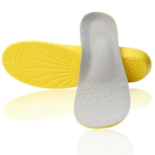 cushioned insoles yellow color Comfortable Replacement Shoe Insole 