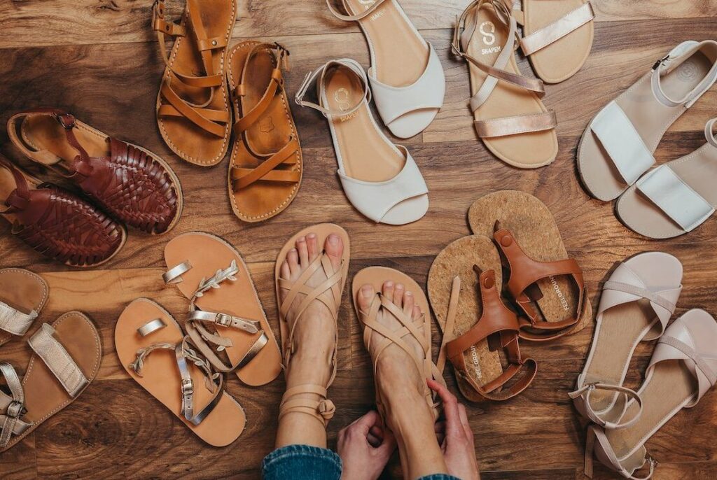 how to CleanLeather-Sandals