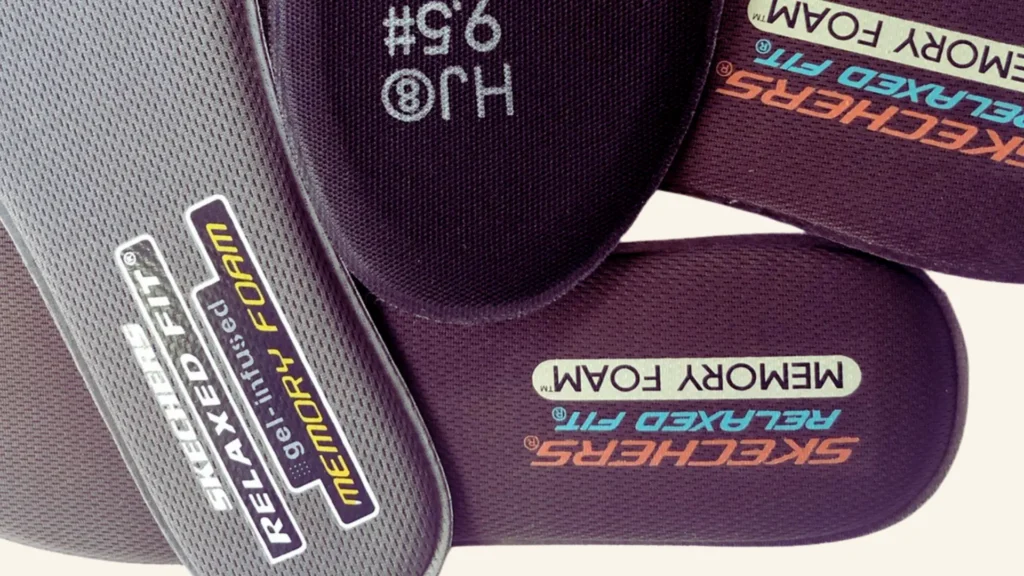 Different Colour Memory Form Skechers Insoles